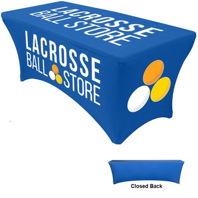 6' Full Color Fitted Table Cover (4 sided)